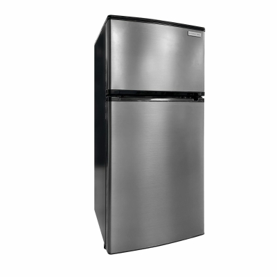 Everchill 4.5 Cubic Foot 12 Volt Stainless Steel Refrigerator