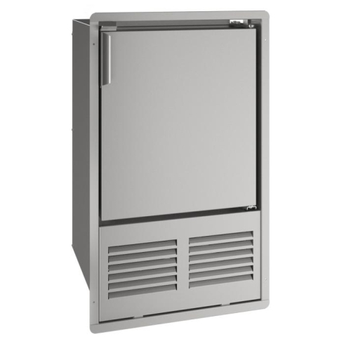 U-line 14" Stainless Steel Marine Crescent Ice Maker, 115V, Flush To Door MCR014 U-line 14" Stainless Steel Marine Crescent Ice Maker, 115V, Flush To Door MCR014