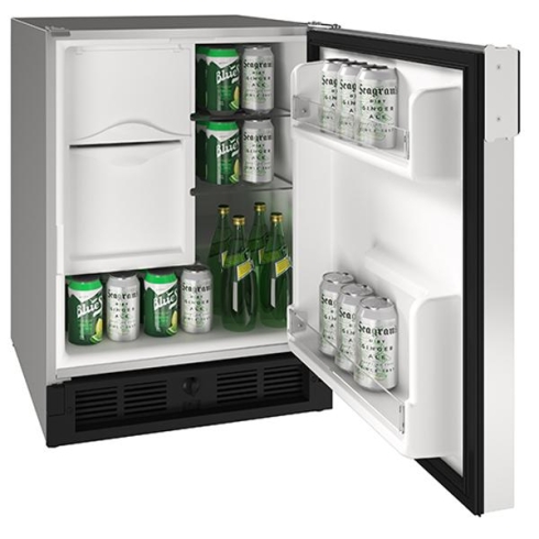U-line 21" Stainless Steel Marine Refrigerator/Ice Maker, 115V, MRI121 U-line 21" Stainless Steel Marine Refrigerator/Ice Maker, 115V, MRI121