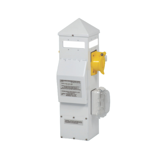 21″ Piling Mount Power Pedestal