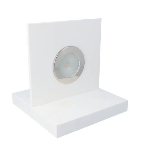 Mega LED - Saronis LED Downlight - 4.2W, 410 Lumens, Warm White 3000K, 10-30V DC Mega LED - Saronis LED Downlight - 4.2W, 410 Lumens, Warm White 3000K, 10-30V DC