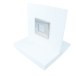 Mega LED - Sounio Square LED Downlight - 5W, 330 Lumens, 10-30V DC Mega LED - Sounio Square LED Downlight - 5W, 330 Lumens, 10-30V DC