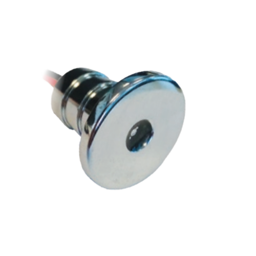 Mega LED - Rea Cool White(6000k) LED Light - 0.5 Watt Chrome Housing, 12-24V DC