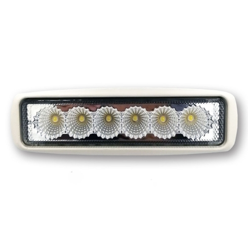 Mega LED - LED Spread Light - 18W, 1320 Lumens, 6 x 3W LED, With Inox Bracket And Screws (30062-DC) Mega LED - LED Spread Light - 18W, 1320 Lumens, 6 x 3W LED, With Inox Bracket And Screws (30062-DC)