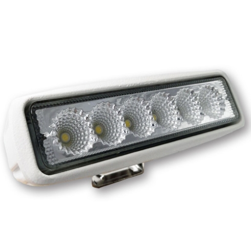 Mega LED - LED Spread Light - 18W, 1320 Lumens, 6 x 3W LED, With Inox Bracket And Screws (30062-DC) Mega LED - LED Spread Light - 18W, 1320 Lumens, 6 x 3W LED, With Inox Bracket And Screws (30062-DC)