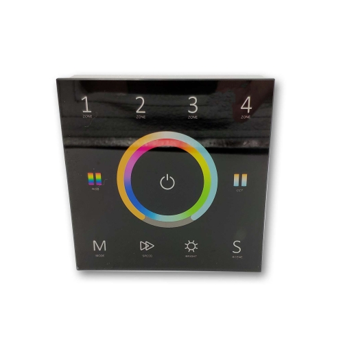 Mega LED - Wall RF Dimmer Controller - RGBW RF Digital Controller For The 32511 Controller