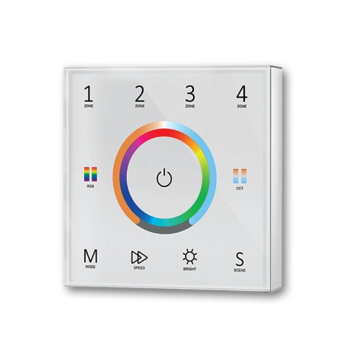 Mega LED - Wall RF Dimmer Controller - RGBW RF Digital Controller For The 32511 Controller