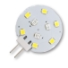Mega LED - LED Replacement Bulb - G4 Type, 1.6 Watt, 160 Lumens, 10-30V DC, Cool White & Blue Mega LED - LED Replacement Bulb - G4 Type, 1.6 Watt, 160 Lumens, 10-30V DC, Cool White & Blue