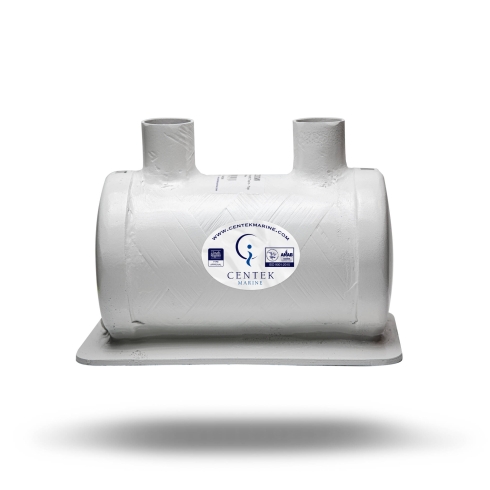 Centek Marine Vernalift Compact Top In/Top Out Wet Exhaust Muffler Centek Marine Vernalift Compact Top In/Top Out Wet Exhaust Muffler
