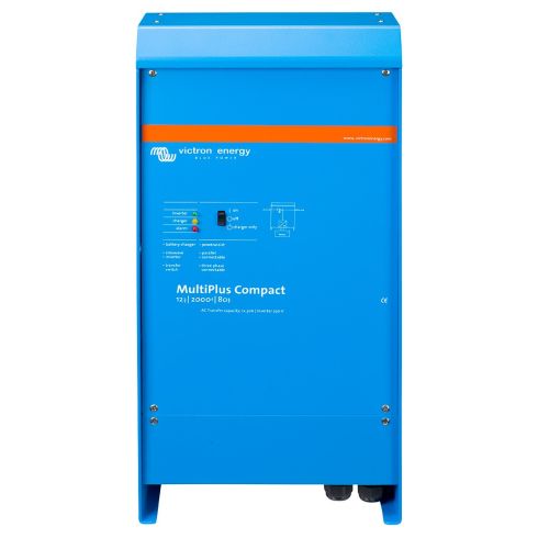 Victron Multiplus Inverter/Charger 12 VDC - 2000W - 80AMP Battery Charger - 50AMP Transfer Switch Victron Multiplus Inverter/Charger 12 VDC - 2000W - 80AMP Battery Charger - 50AMP Transfer Switch