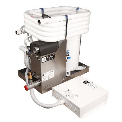 Unidad enfriadora de agua marino CTM CW-60HS 60,000 BTU - 230V - 50/60HZ - R410A con arranque suave