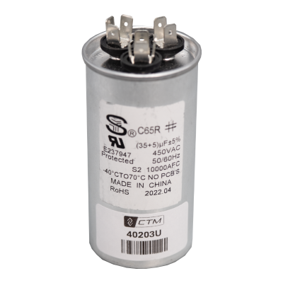CTM Capacitor for 16k Btu's Units - 230V - 35+5 µF ± 5%