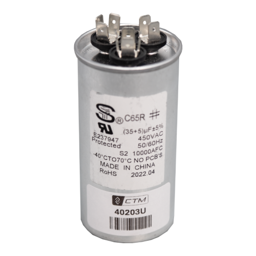 CTM Capacitor for 16k Btu's Units - 230V - 35+5 µF ± 5%