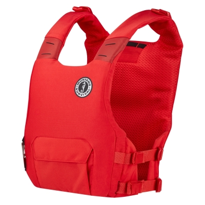 Chaleco Salvavidas de Doble Flotación Mustang Khimera - Rojo - Manual