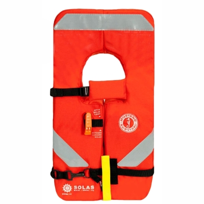 Chaleco Salvavidas SOLAS Tipo 1 para Adultos Mustang - Naranja