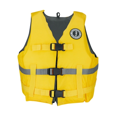 Chaleco de Espuma para Alquiler Mustang Livery - XL/XXL - Amarillo
