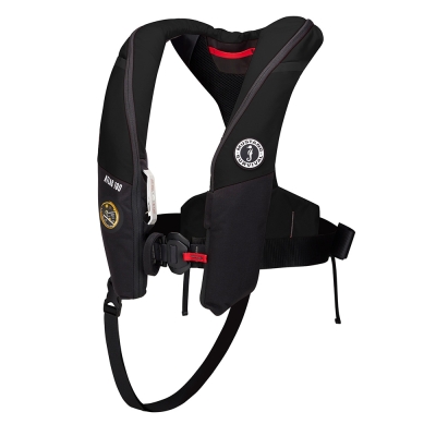 Mustang Atlas 190 DLX Open Ocean Inflatable PFD - Black MD3195E1-13-0