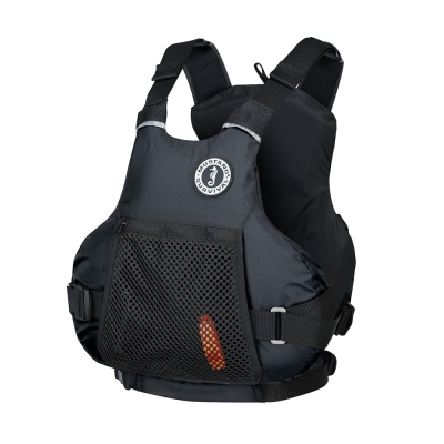 Chaleco Salvavidas de Espuma Mustang Vibe de Colocación por la Cabeza - L/XL - Negro