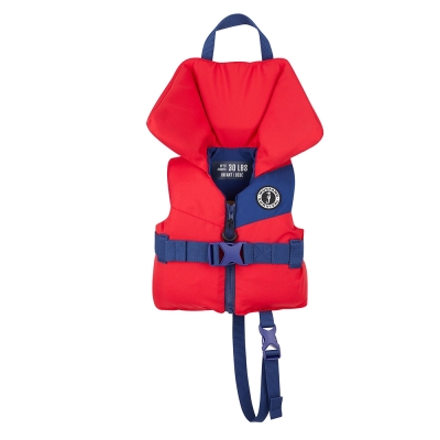 Chaleco de Espuma para Bebés Mustang Lil\' Legends - Rojo/Azul Marino