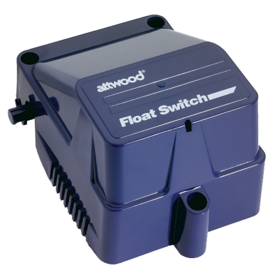 Interruptor de Flotador Automático Attwood con Cubierta - 12V y 24V