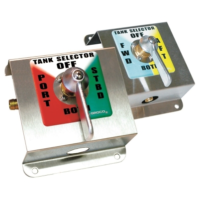 Kit Selector de Tanque de 4 Vías GROCO 1/2\"