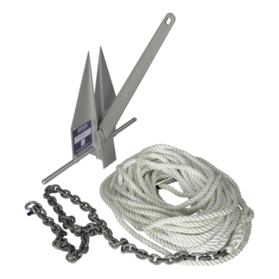 Lewmar Kit de Ancla de Uña 12 lbs. Galvanizado 69600908