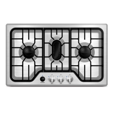 Furrion Chef Collection Cocina a Gas de 3 Quemadores RV - 24" Acero Inoxidable FGH4ZSA-SS