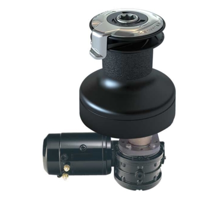Lewmar 50E EVO Self Tailing Winch Aluminum Black (E Contactor)