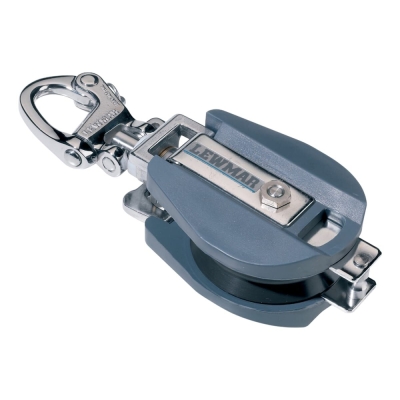 Lewmar Bloque de Gancho Talla 3 Roldana de Aluminio 19830500