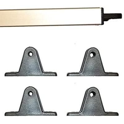Taylor Made Accesorios para Bimini de Pontón Postes de Soporte de Longitud Fija para Bimini Tubo Cuadrado 11984