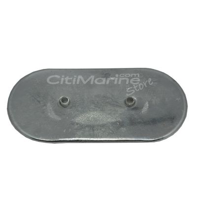 Ánodo SR-24 Placa Perforada Atornillada de Zinc