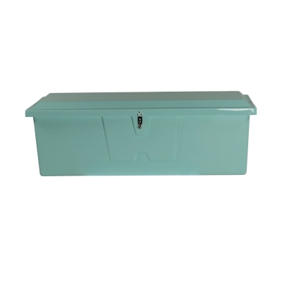 Taylor Made Stow N' Go Cofre de Muelle Estándar de Fibra de Vidrio, Mediano (24"H X 72"W X 23"D), Verde Espuma de Mar 83552SF