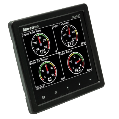 Maretron DSM570 5.7\" High Resolution Color Display w/Black Enclosure DSM570-01