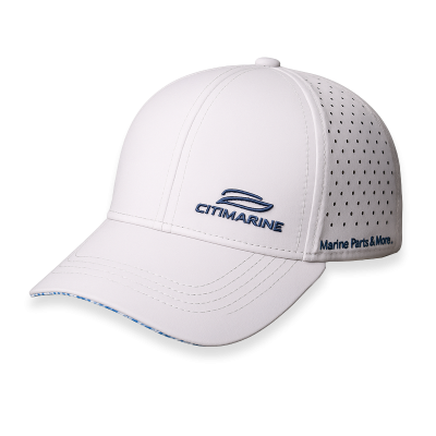 copy of Blue Performance Hat – Lightweight Ventilated Marine Cap with Adjustable Fit