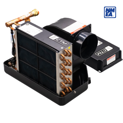 CTM AH-12H Air Handler / Fan Coil 12,000 BTU - Flow Control Valve - 230V - 50/60HZ