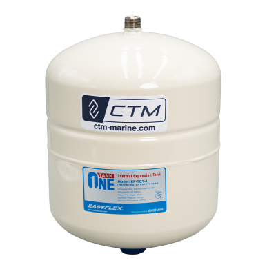 CTM 2-Gallon Expansion Tank – Up to 30 Tons, 1/2” MPT Connection