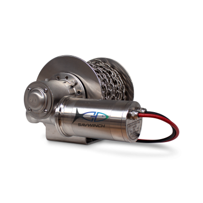 Molinete de Tambor Savwinch SSS 4000 – Acero Inoxidable 316, Embarcaciones de 30m