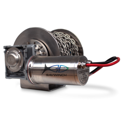 Savwinch SS 1000 Drum Winch – Stainless Steel, 7m Boats