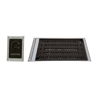 Kenyon No Lid Remote Control Grill | 120V Marine Built-In Electric Grill – Stainless Steel | B70360