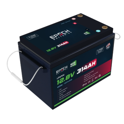 Epoch 12V 314Ah Marine Lithium Battery – Eco Series LiFePO4 Deep Cycle | Long Life, High Capacity