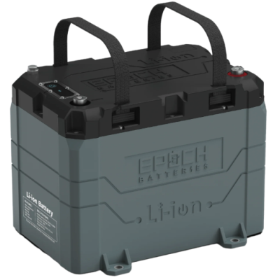 Epoch 24V 100Ah Marine Lithium Battery – Heated, Bluetooth & Waterproof LiFePO4 Deep Cycle