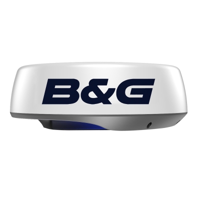 B&G HALO24 24” Radar Dome with Doppler (VelocityTrack) – 48 NM Pulse Compression Radar w/ 20m Cable