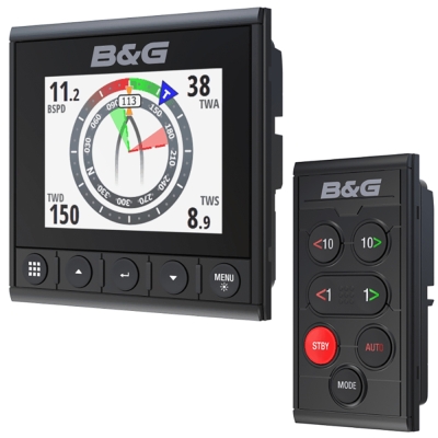 B&G Triton² Pilot Controller + Triton² Digital Display Pack – NMEA 2000 Sailing Instruments & Autopilot Control