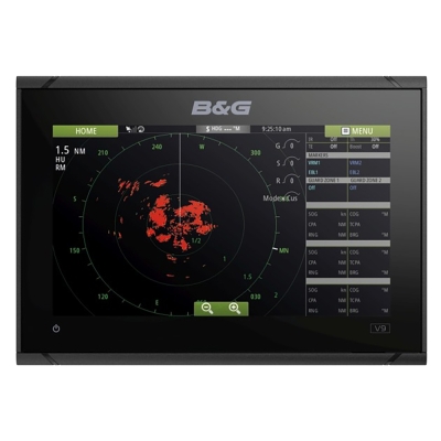 B&G Vulcan 9 FS Marine Chartplotter – 9” Sailing MFD with C-MAP Discover, Wi-Fi & Autopilot Control
