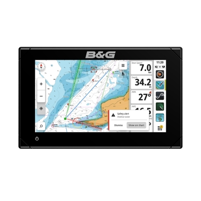 B&G Zeus S 7 Marine Chartplotter & Fishfinder – 7” Sailing MFD, C-MAP Reveal X Ready (No Transducer)