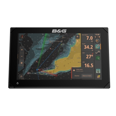 B&G Zeus S 9 Trazador de Cartas/Sonda de Pesca Marina – MFD de Vela de 9", Sin Transductor