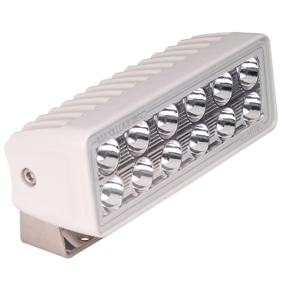 Lumitec Maxillume h60 - Trunnion Mount Flood Light - White Dimming - White Housing 101334