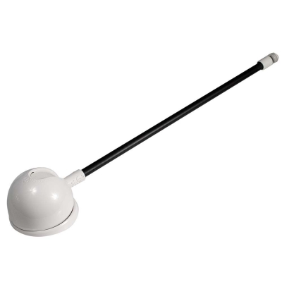 Luz de Fondeo Lumitec Contour - 20\" - Mástil Negro/Base Blanca