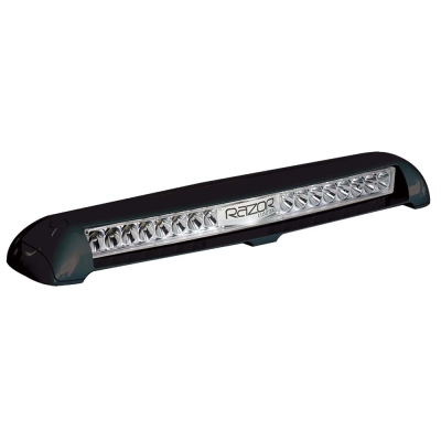 Barra de Luz Lumitec Razor - Inundación - Carcasa Negra - Empotrada