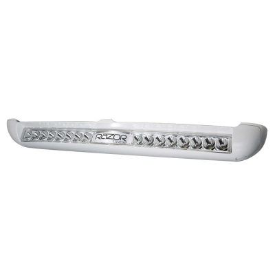 Lumitec Razor Light Bar - Spot - White Housing w/Inverted Logo Flush Mount 101603